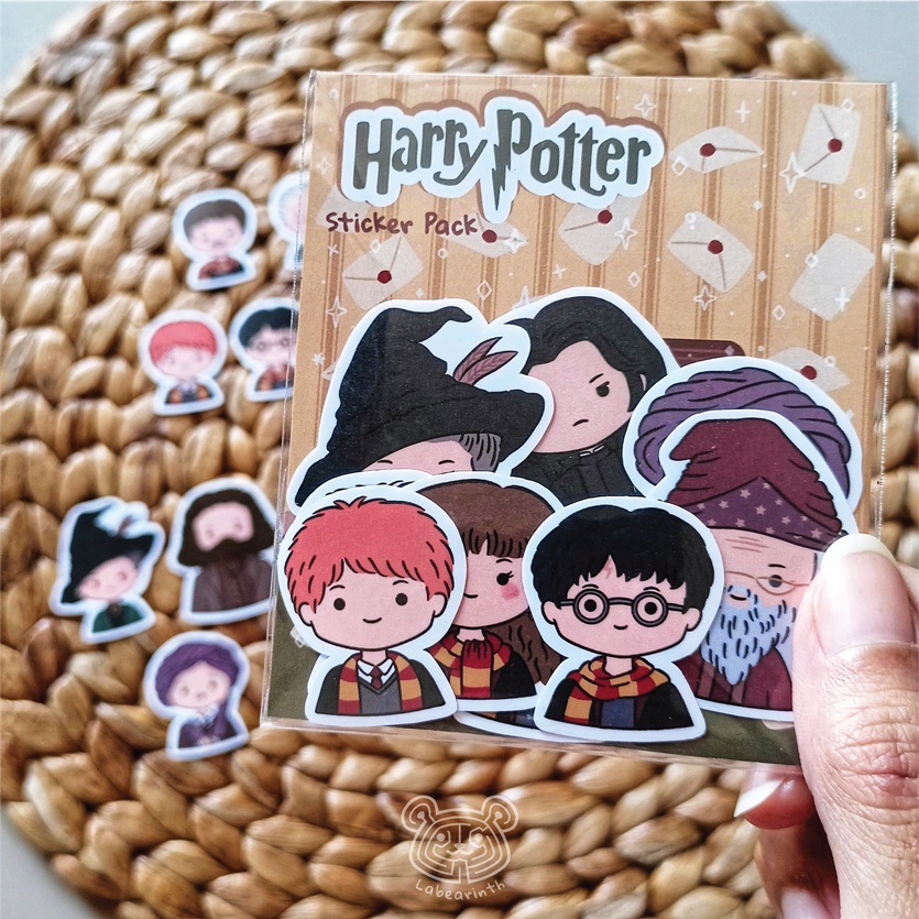 Jual Harry Potter Sticker Pack | Stiker Set Die Cut | Shopee Indonesia