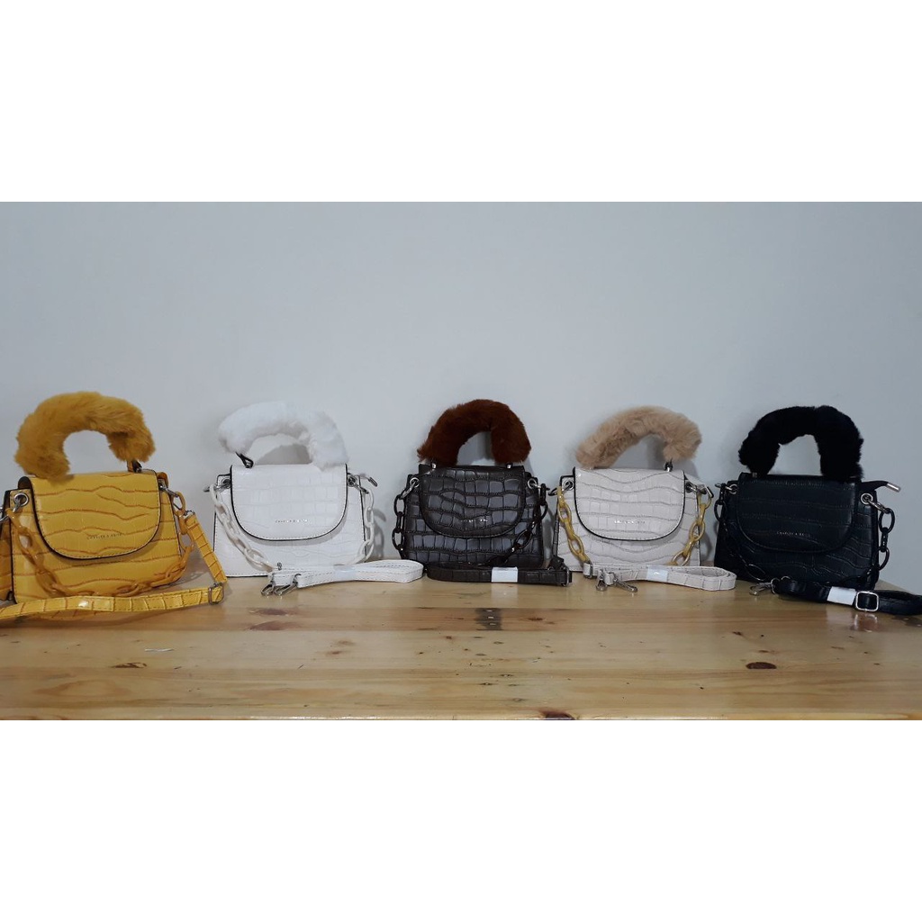 BJ66629 - BEIGE/BLACK/COFFEE/WHITE/YELLOW - TAS SLEMPANG SALE IMPORT TAS WANITA FASHION IMPORT MODIS ELEGAN TERMURAH TERLARIS TERBARU BAGSTORE JAKARTA TAS BATAM ZCJ6629