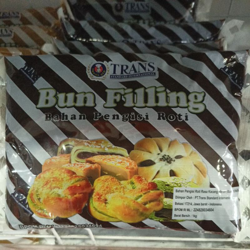 

Trans Bun Filling Kacang Merah/Red Bean 1kg