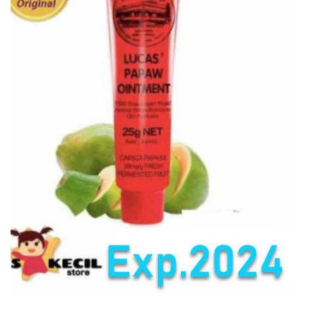 lucas papaw 25 gr original