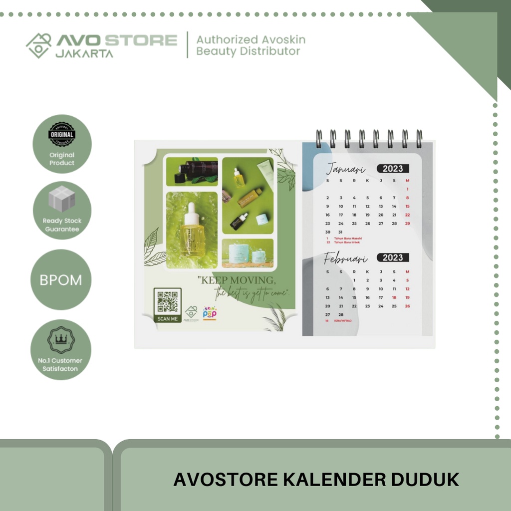 [Gimmick] Avostore Jakarta Kalender Duduk