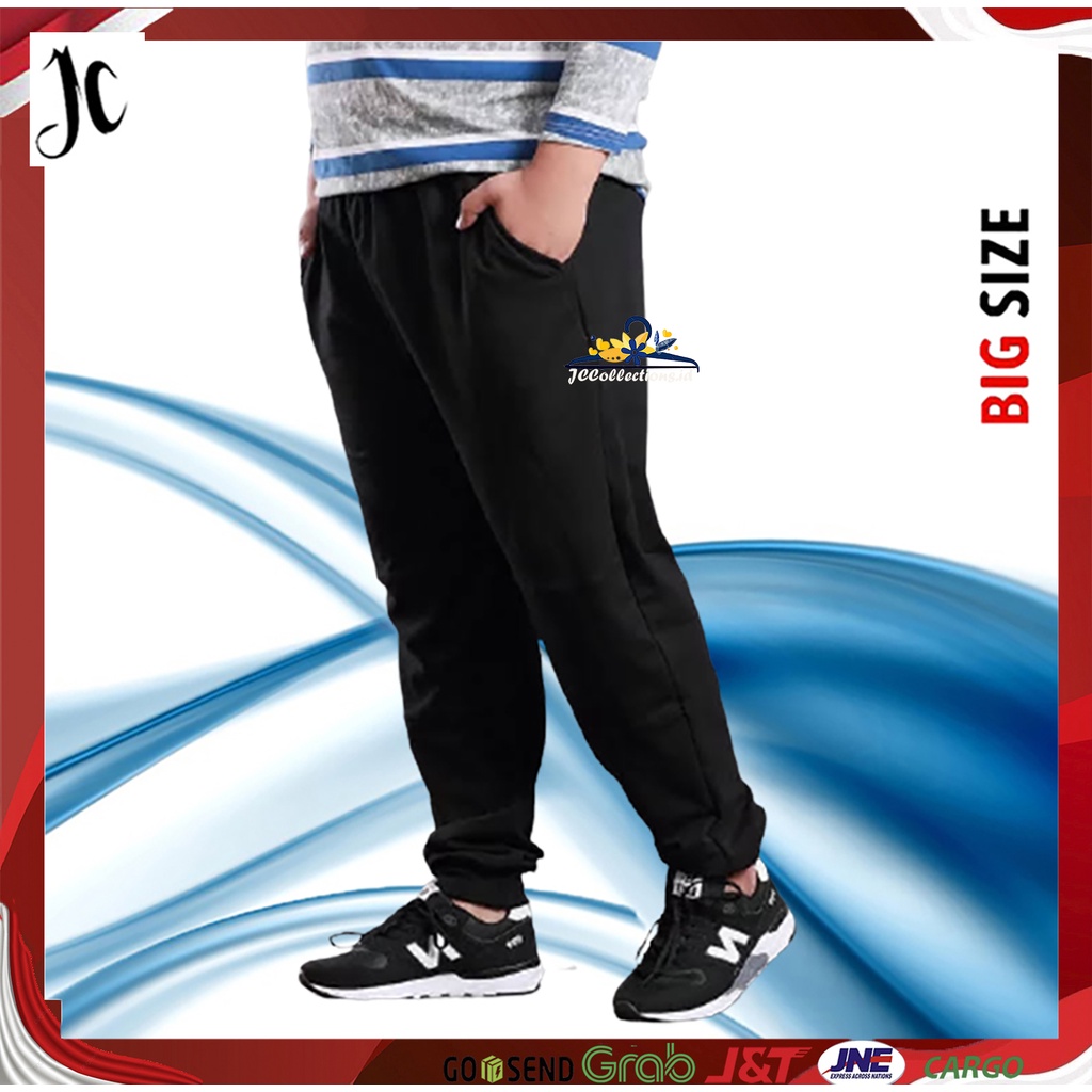 Celana Panjang Jumbo Pria 3XL / Celana Pria Jogger Big Size Polos Felixx - JCCollections