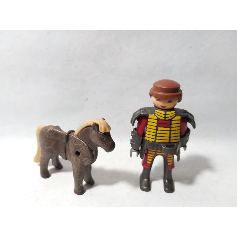 Lego Playmobil Prince General Soldier Warrior Knight Ksatria Satria Prajurit Kuda Jaran Horse Geobra