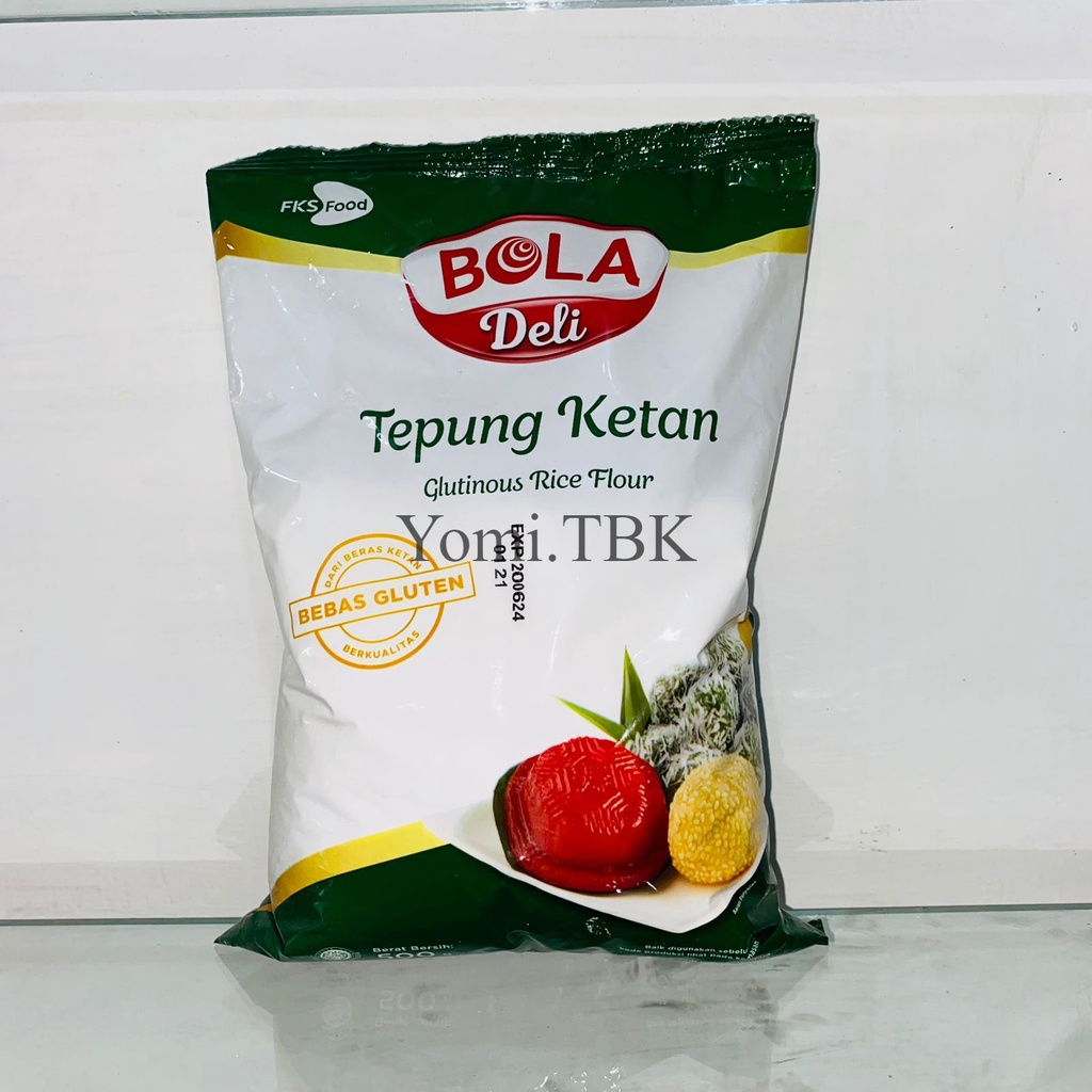 

BOLA DELI Tepung Ketan Putih/Tepung Pulut - 500gr