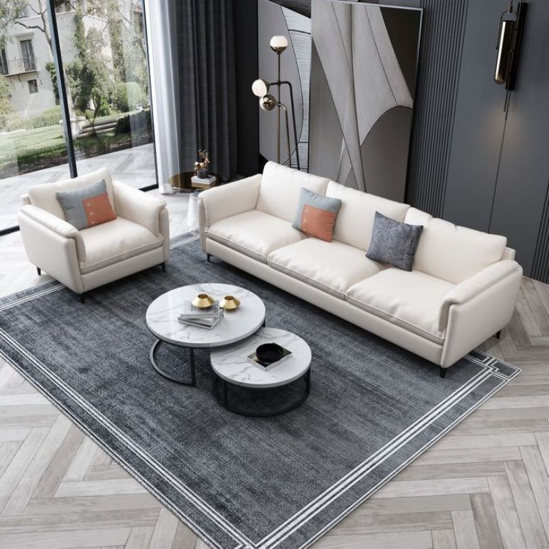 Sofa 31 Full Kulit Sofa Minimalis Mewah Super Elegant Model Terbaru