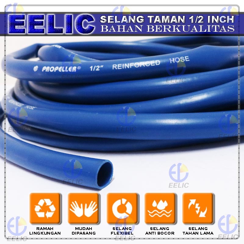 15 meter Selang Air Flexible Ukuran 1/2" + Ring SEA-P1/2INCH-15M//SELANG/SELANG AIR TERBARU/SELANG A