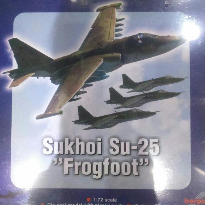 Diecast Pesawat Tempur Sukhoi Su-25 Frogfoot Chech Air Force