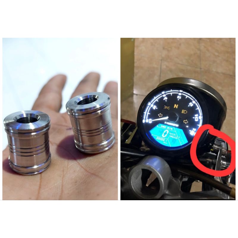 Ring / Ganjel batok Lampu YL / CD Stainless