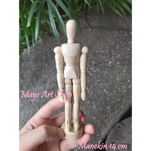 

Manekin Kayu - 20 cm / Wooden Mannequin / Manikin Kayu - Kecil (14cm)