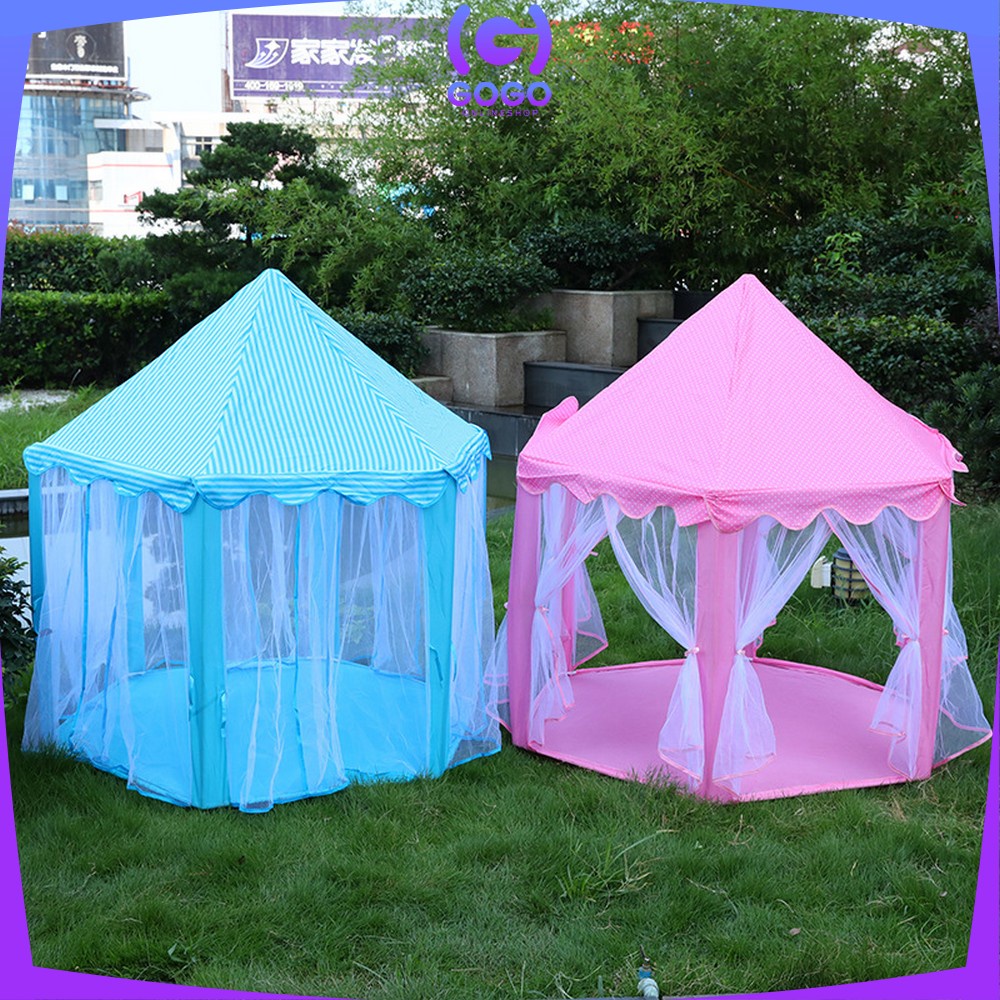 GOGO-M130 Tenda Mainan Anak Tenda Princess Model Rumah Tenda Castle Anak Mainan Rumah Rumahan Anak