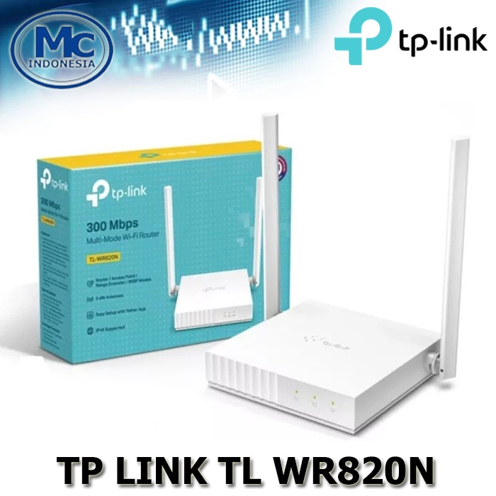 Router WiFi TP-Link TL WR820N 300Mbps Wireless