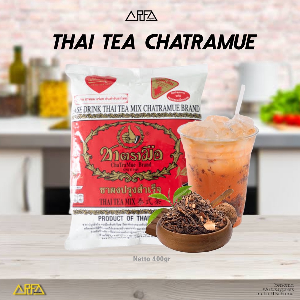

Thai Tea Chatramue 400gr - Serbuk Teh Thai Tea
