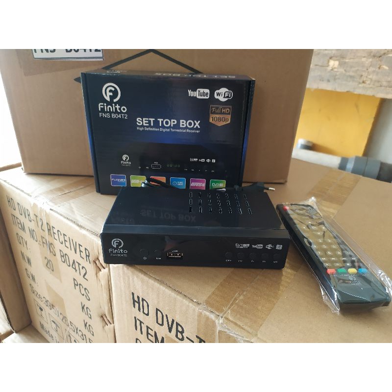 STB Set top box digital Luby DVB-T2 bodi besar