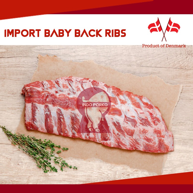 BABY BACK PORK RIBS IMPOR IGA BABI