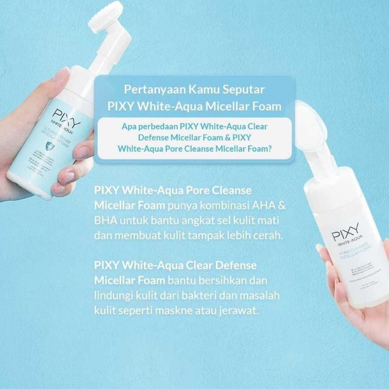 Pixy White Aqua Micellar Foam 110ml Original