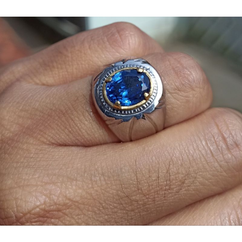 Koleksi Pribadi/King Safir Created Lab/Hardnes 9 skala mohs