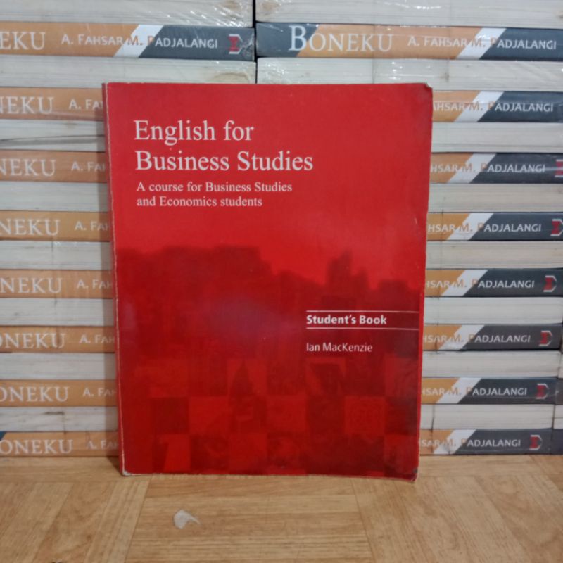 

BUKU ORIGINAL - ENGLISH FOR BUSINESS STUDIES