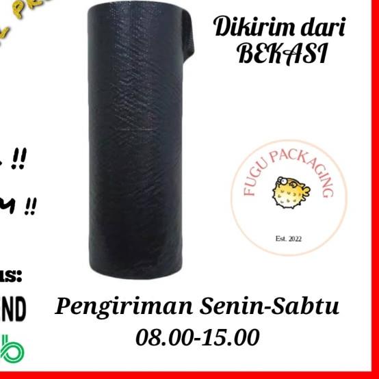 

Bubble Wrap Roll 125CM X 50M - Hitam & Bening - 2.4KG, Putih