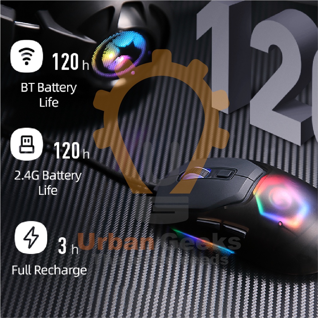 Gaming Mouse Wireless Custom Marvo Z Fit Pro G1