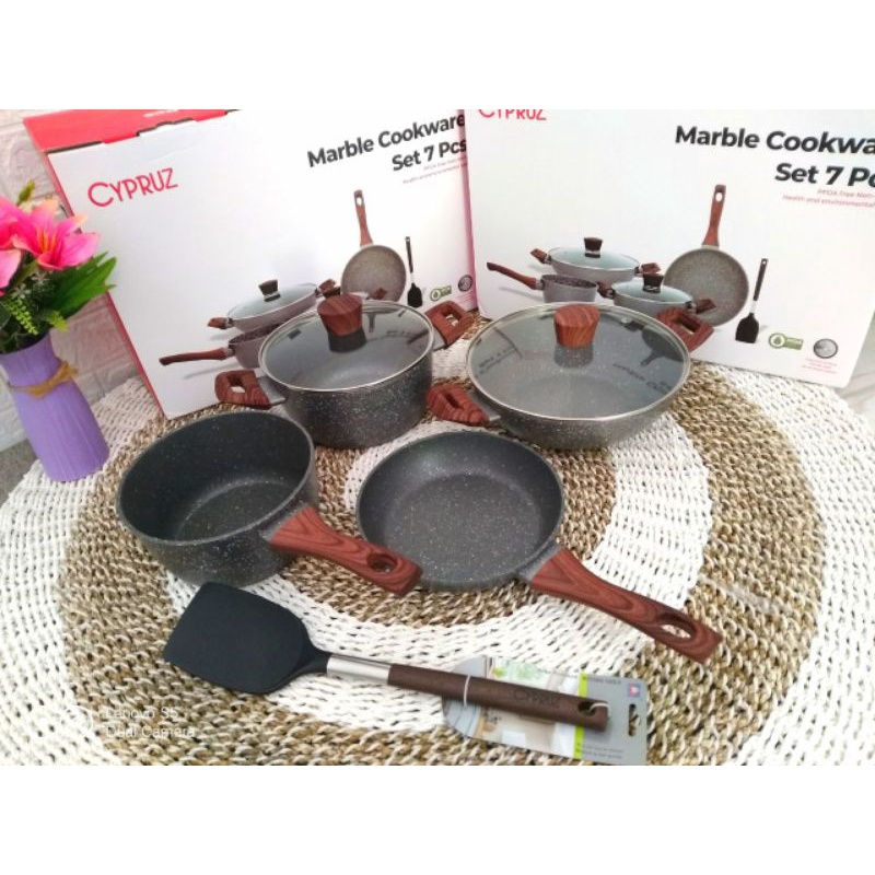 Cypruz Marble set 7 Panci Marble