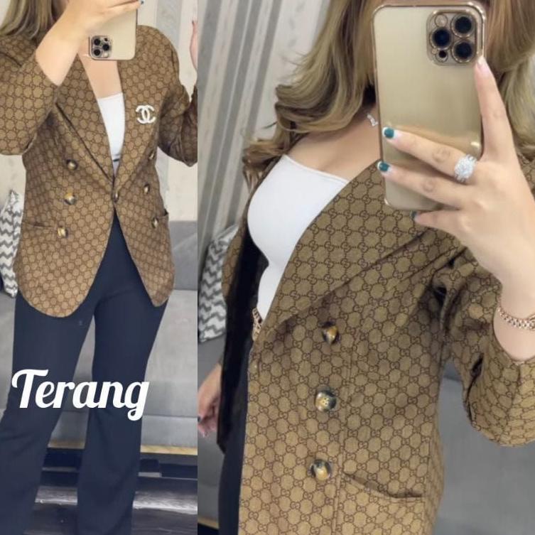Recomended Gucci Blazer Gucci Rompi Gucci Jaket Gucci Wanita Blezer Gucci Blazer Gucci Premium
