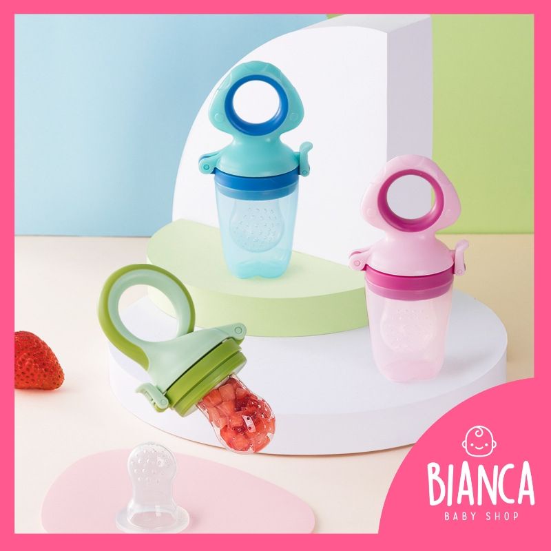 BIANCA - HK Teether Buah Bayi MPASI 3 Warna