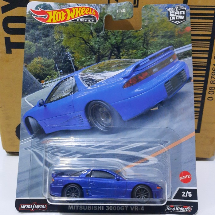 HOT WHEELS MOUNTAIN DRIFTERS MITSUBISHI 3000GT DRIFTER 3000 GT BIRU NUSEL