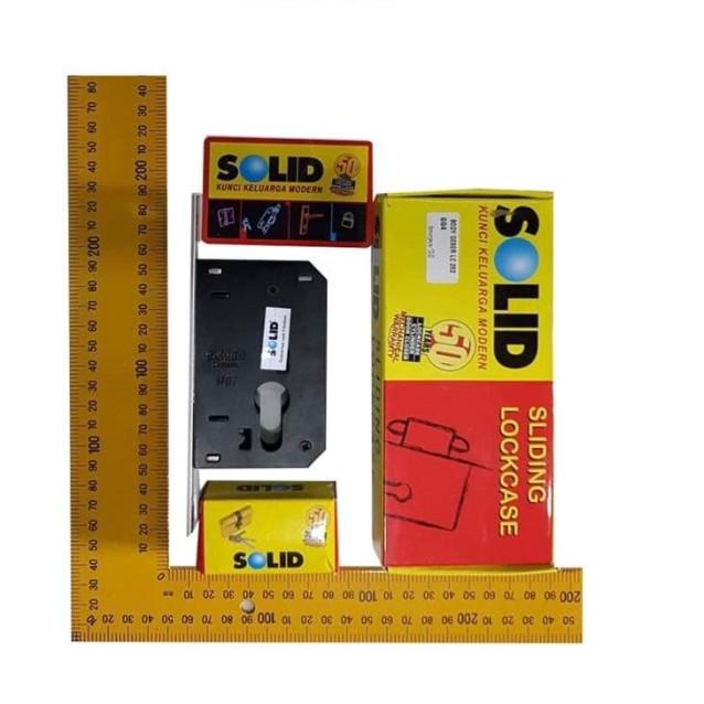Kunci Pintu Sliding Geser Kunci Mekar SOLID LENKAP