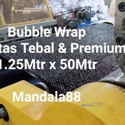 

Bubble Wrap / Plastik Gelembung Bogor 50mtr x 1.25mtr - Putih