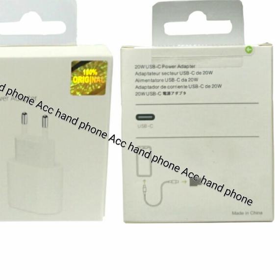 Batok Adaptor Adapter 12 Iphone 12 Pro Max 12 Mini 20W Original