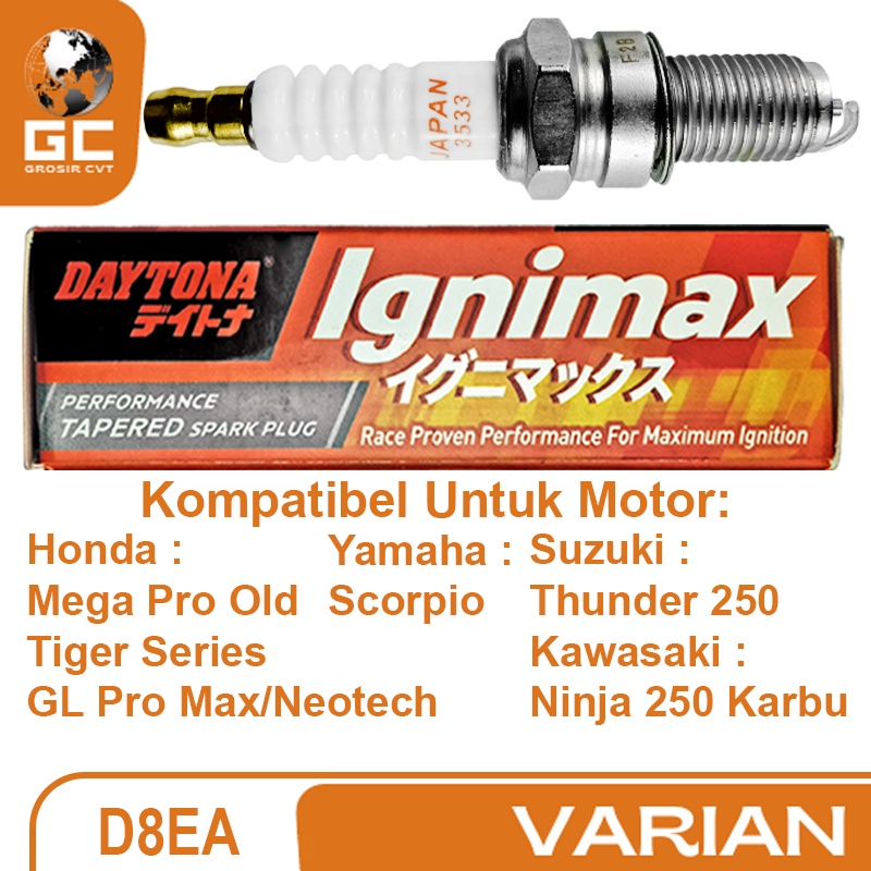 Busi Racing Tiger Megapro Gl Pro Max Ninja Scorpio Thunder 250 Karbu DAYTONA 3533
