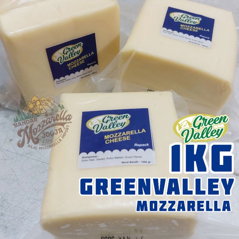

Mozarella Greenvalley 1 Kg / Mozzarella Green valley 1Kg
