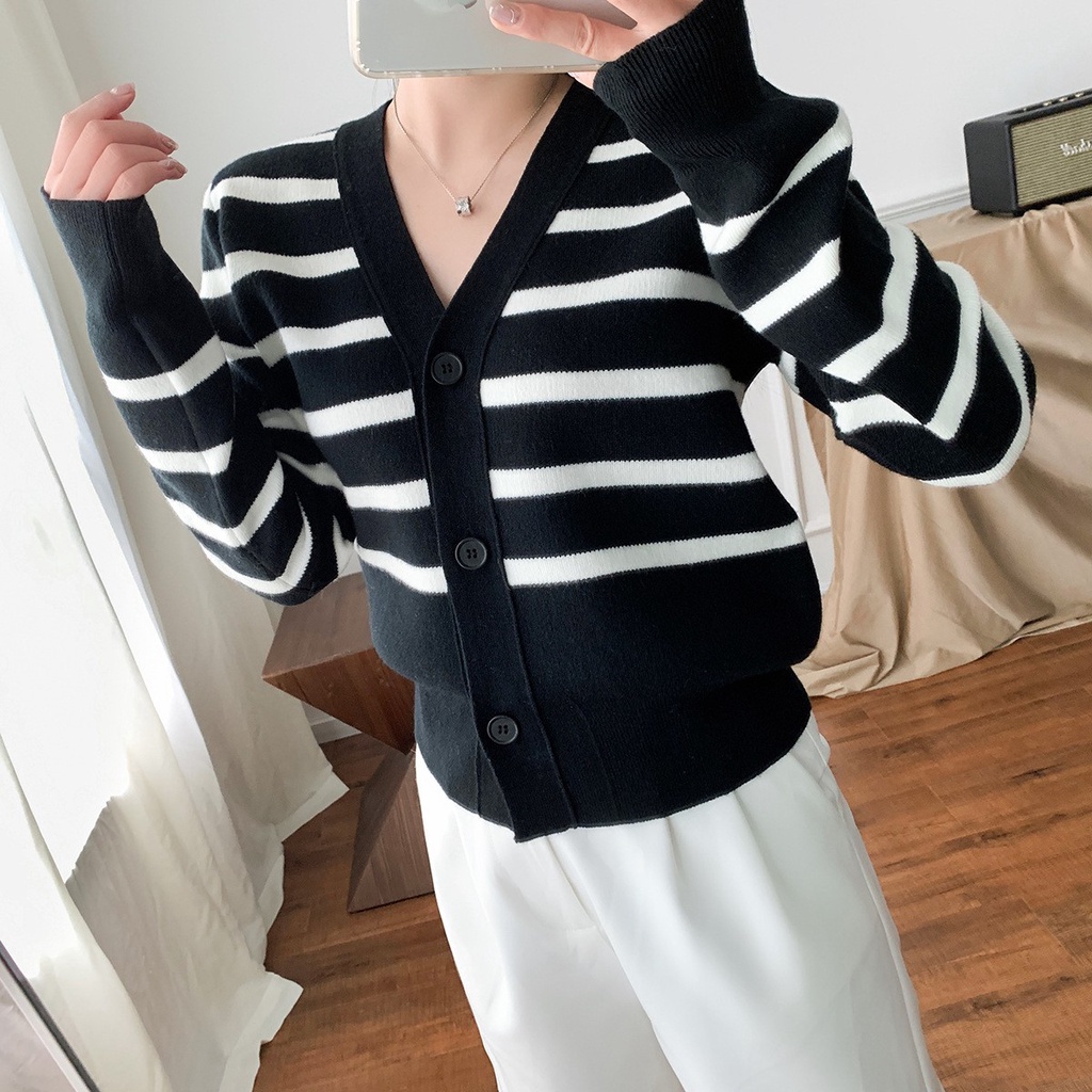 Camilla Sweater Rajut - Cardigan Korean Knit - Atasan Wanita Import TM(CX1679)