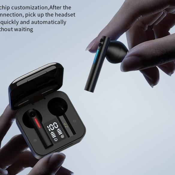 Headset Bluetooth TWS T13 V5.0 LED Smart Dispay