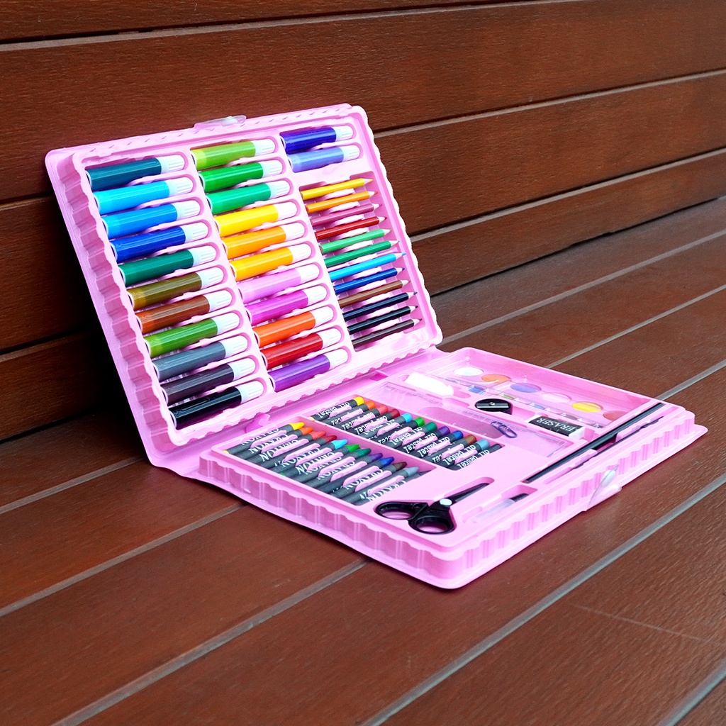 

Coloring Set Crayon Mewarnai Set Spidol Cat Air Lengkap