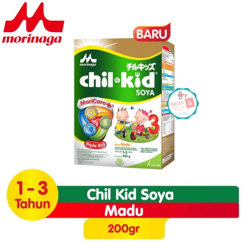 Chilkid Soya Vanila Madu 200gr | Chil Kid Soya 200 gr