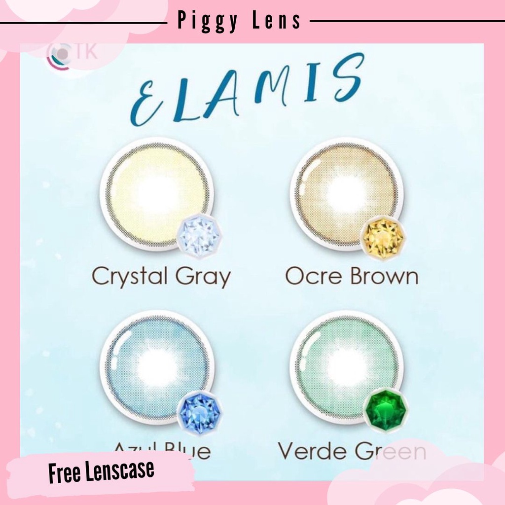 SOFTLENS ELAMIS NATURAL CTK DIA 14.2MM + FREE LENSCASE