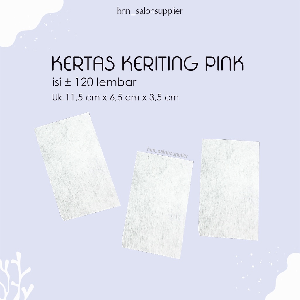 Kertas Keriting Tonik Cold Paper isi 120 Lembar