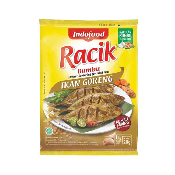 

INDOFOOD BUMBU RACIK IKAN GORENG 20GR
