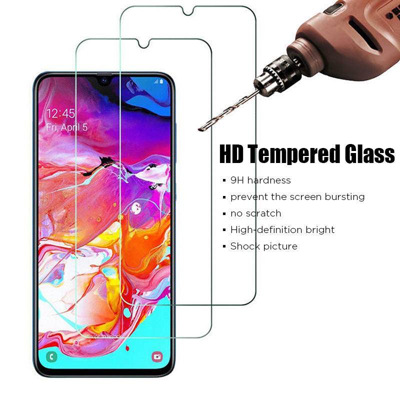 Tempered Glass Pelindung Layar Samsung S20 FE Lite J7 J5 A3 A5 A6 A7 A8 Plus 2015 2016 2017 2018