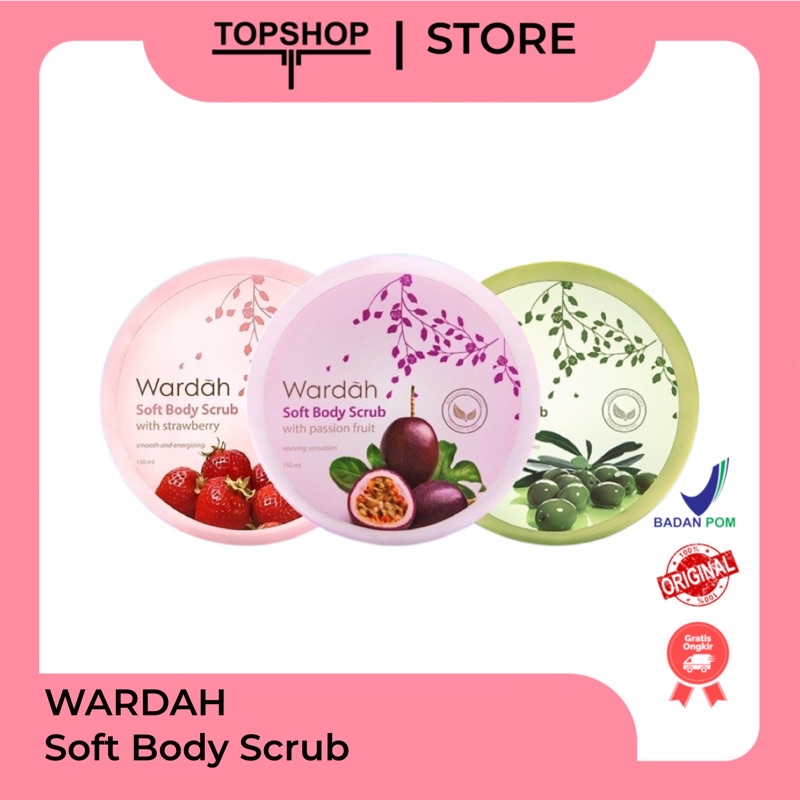 Wardah Soft Body Scrub