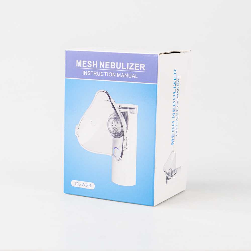 Portable Mesh Nebulizer Alat Inhalasi Terapi Pernafasan Ultrasonic Inhaler W301