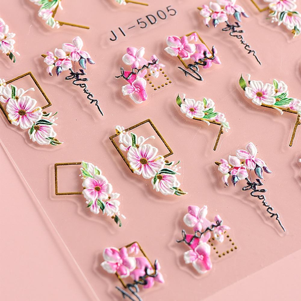 Preva Stiker Kuku Stiker Kuku Nail Beauty Perekat Diri Akrilik Timbul