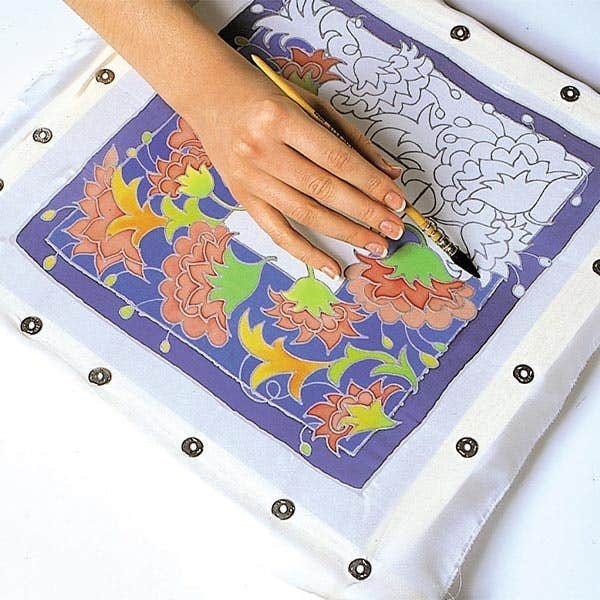 

Pebeo Setasilk Fabric Paint Color Set Kain Sutra DIY