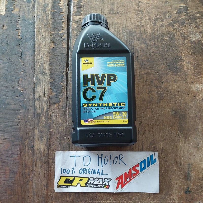 BARDAHL -  OLI DIESEL HVP C7. 5W 30. kemasan 1 Liter