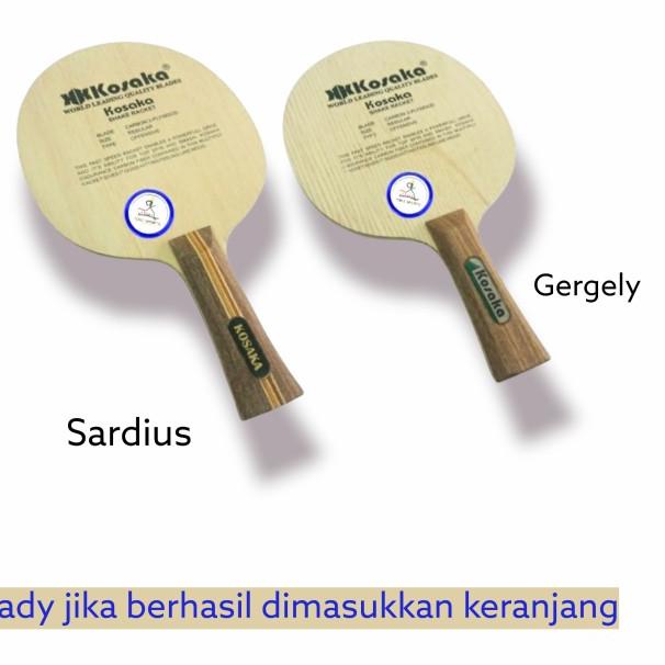 Kayu / Blade Bat / Bet Ping pong / Tenis Meja Kosaka Carbon - Handel Sardius