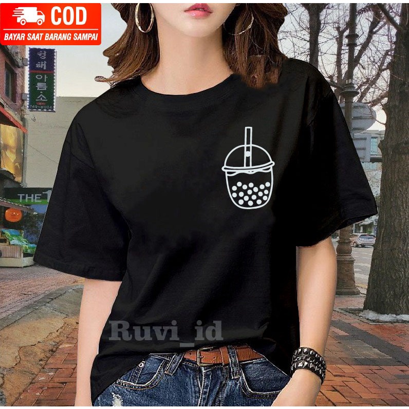 Ruvi_id-BELI 3 GRATIS HEADSET EXTRA BAS / KAOS WANITA HITS LENGAN PENDEK / KAOS WANITA KOREAN STYLE / KAOS DISTRO / KAOS WANITA KEKINIAN / KAOS WANITA IMPORT / KAOS WANITA OVERSIZE / KAOS WANITA JUMBO / BLUS / T-SHIRT / BAJU MURAH / BAJU JUMBO