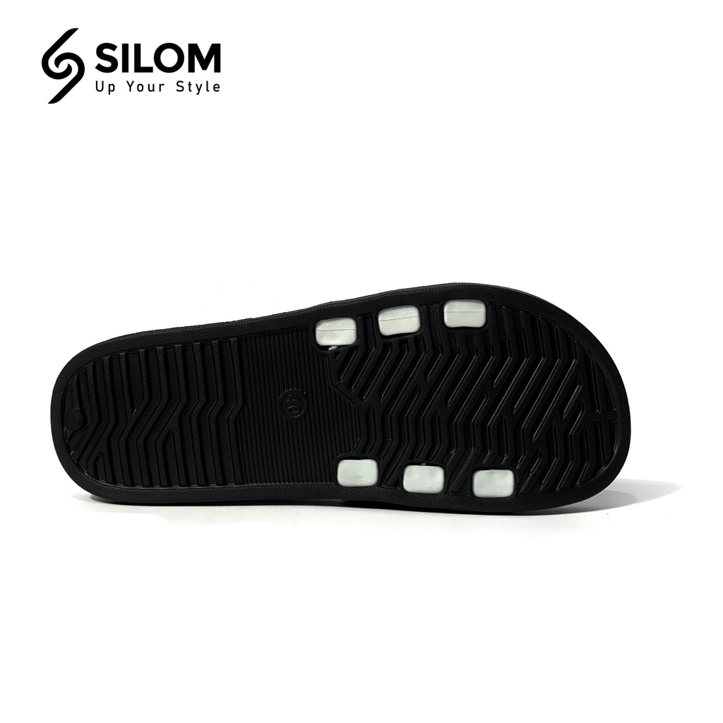 Sandal Slide Pria Anti Air Sendal Silom S-Cros Slop Karet Flip Flop