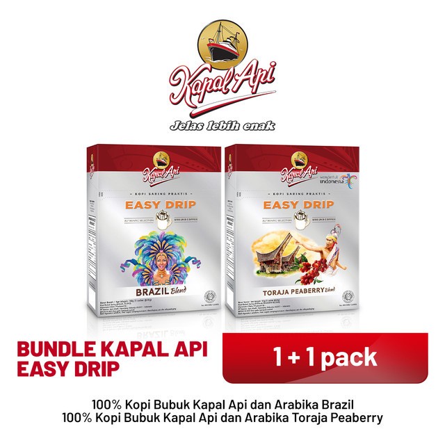 

KAPAL API DRIP MIX 2 FOLDING BOX (5 X 10 GR)