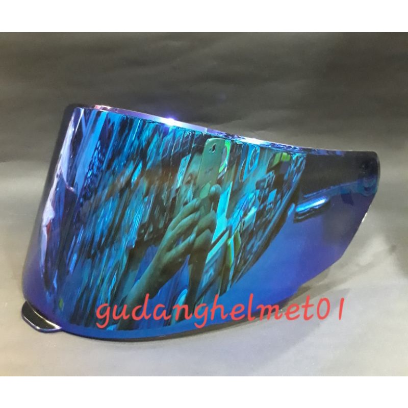 KACA HELM kyt ttc | VISOR HELM KYT TT COURSE IRIDIUM